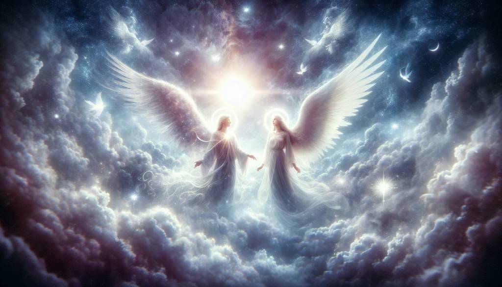 Ange et archange liste: rencontre avec les messagers célestes