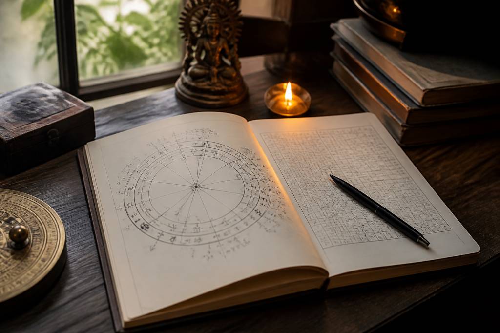 Astrologie védique calcul : comment établir votre thème astral précis